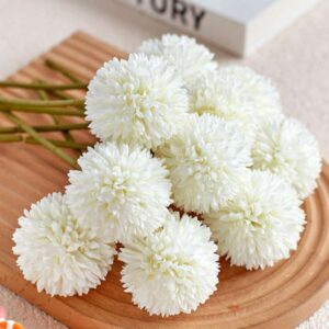 Fiori a sfera di colore bianco/azzurro/beige/rosa scuro