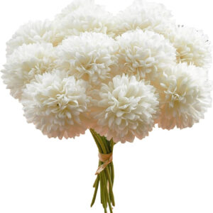 Fiori a sfera di colore bianco/azzurro/beige/rosa scuro