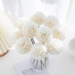 Fiori a sfera di colore bianco/azzurro/beige/rosa scuro