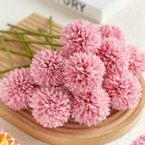 Fiori a sfera di colore bianco/azzurro/beige/rosa scuro