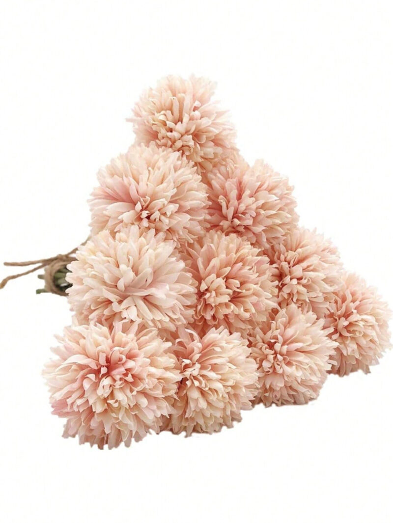 Fiori a sfera di colore bianco/azzurro/beige/rosa scuro