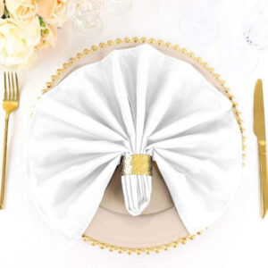 Tovagliolo di stoffa 50*50cm. Bianco