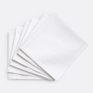Tovagliolo di stoffa 50*50cm. Bianco
