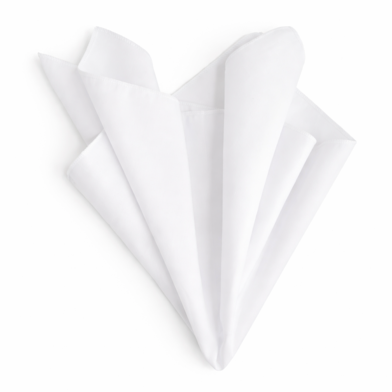 Tovagliolo di stoffa 50*50cm. Bianco