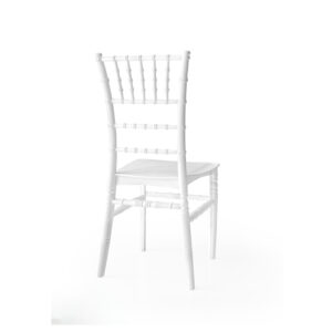 Sedia Chiavari modello Tiffany Bianco