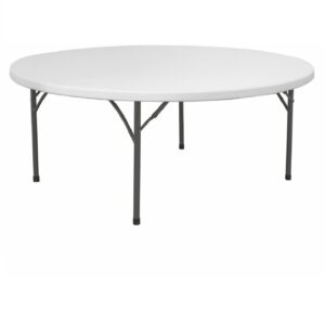 Tavolo rotondo pieghevole 180 cm (10-12 persone)