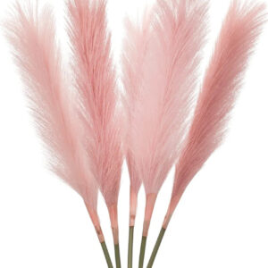 Pampas artificiale di colore bianco/rosa/beige