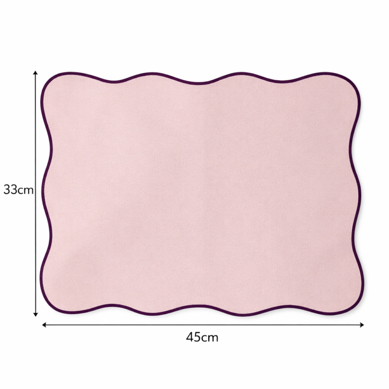 Decorazione sottopiatto. Classico tessuto 33*45cm