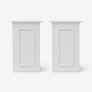 Set di 2 colonnine. Smontabile e richiudibile. L50*H70*P30cm