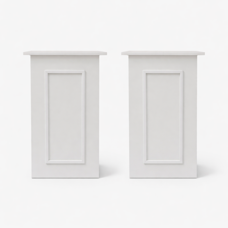 Set di 2 colonnine. Smontabile e richiudibile. L50*H70*P30cm