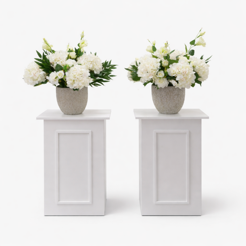 Set di 2 colonnine. Smontabile e richiudibile. L50*H70*P30cm