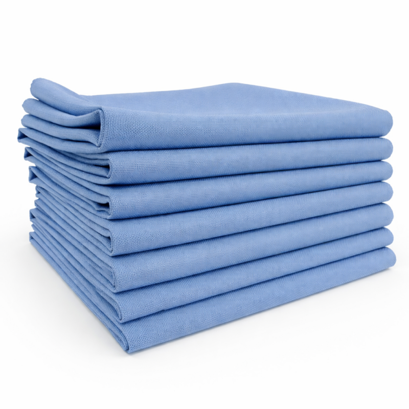 Tovagliolo di stoffa cottone 45*45cm. Azzurro polvere