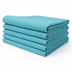 Tovagliolo di stoffa cottone 45*45cm. Turchese polvere